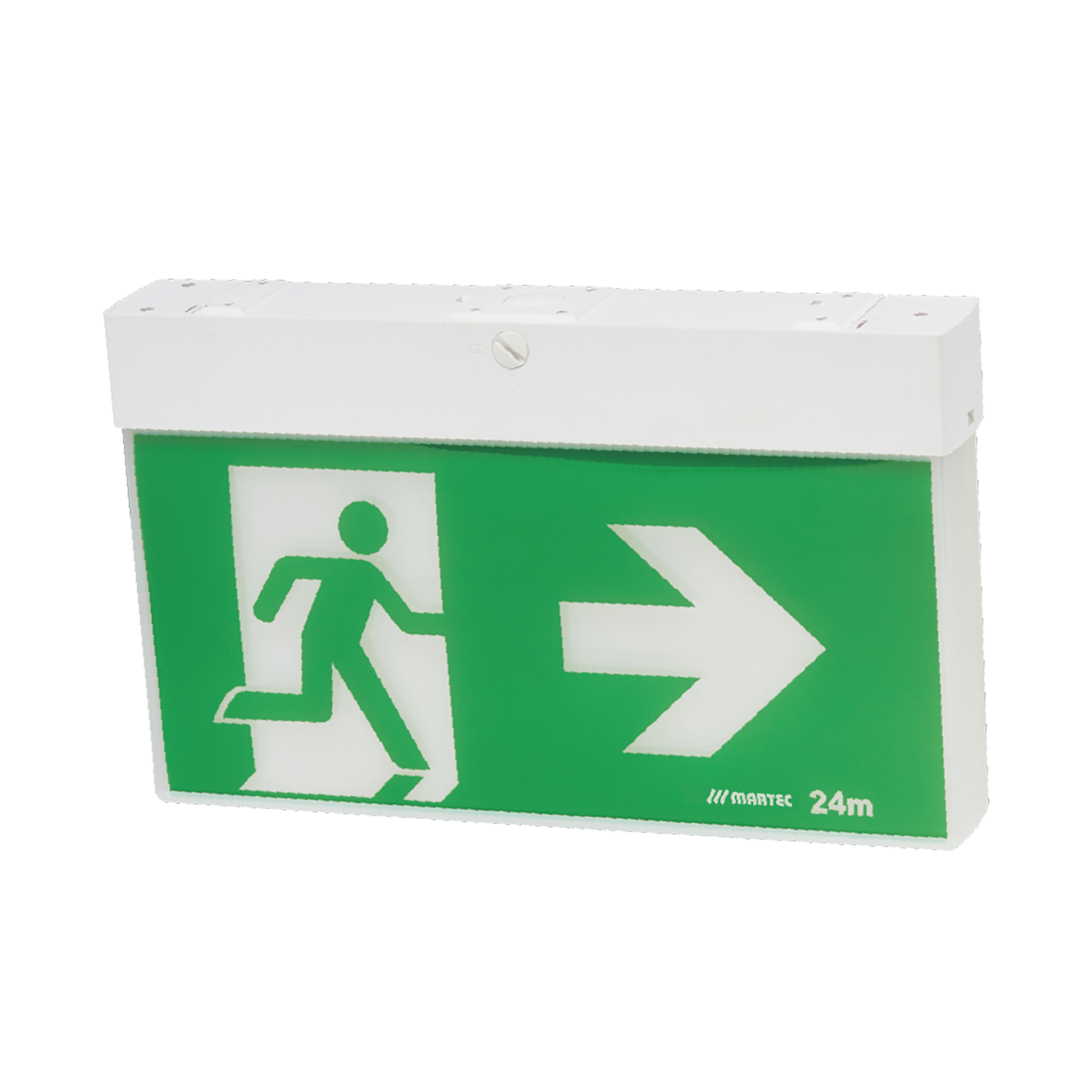 Emergency Exit Slimline LED Light Surface and Ceiling Mount 3W 6000K