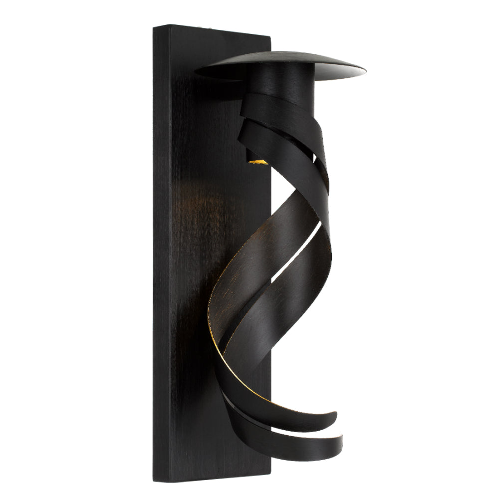Tobera Brass, Black or Bronze GU10 IP44 Wall Light