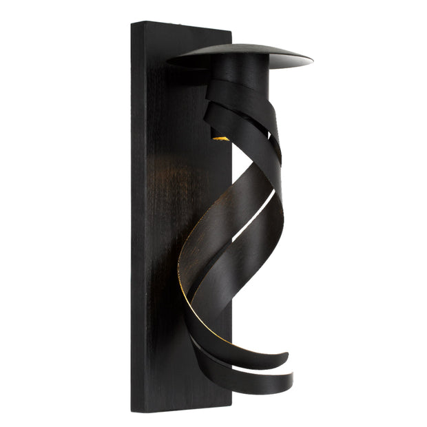 Tobera Brass, Black or Bronze GU10 IP44 Wall Light