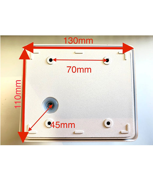 TOCA: Exterior LED Surface Mounted Adjustable Lens Covers Up/Down Lights IP65