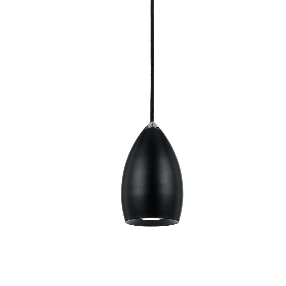 Tolosa Black or White GU10 1 Light Pendant