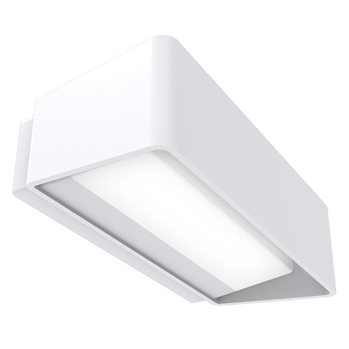 Topa LED 13 Watt Exterior surface mounted Up / Down Wall Light in White