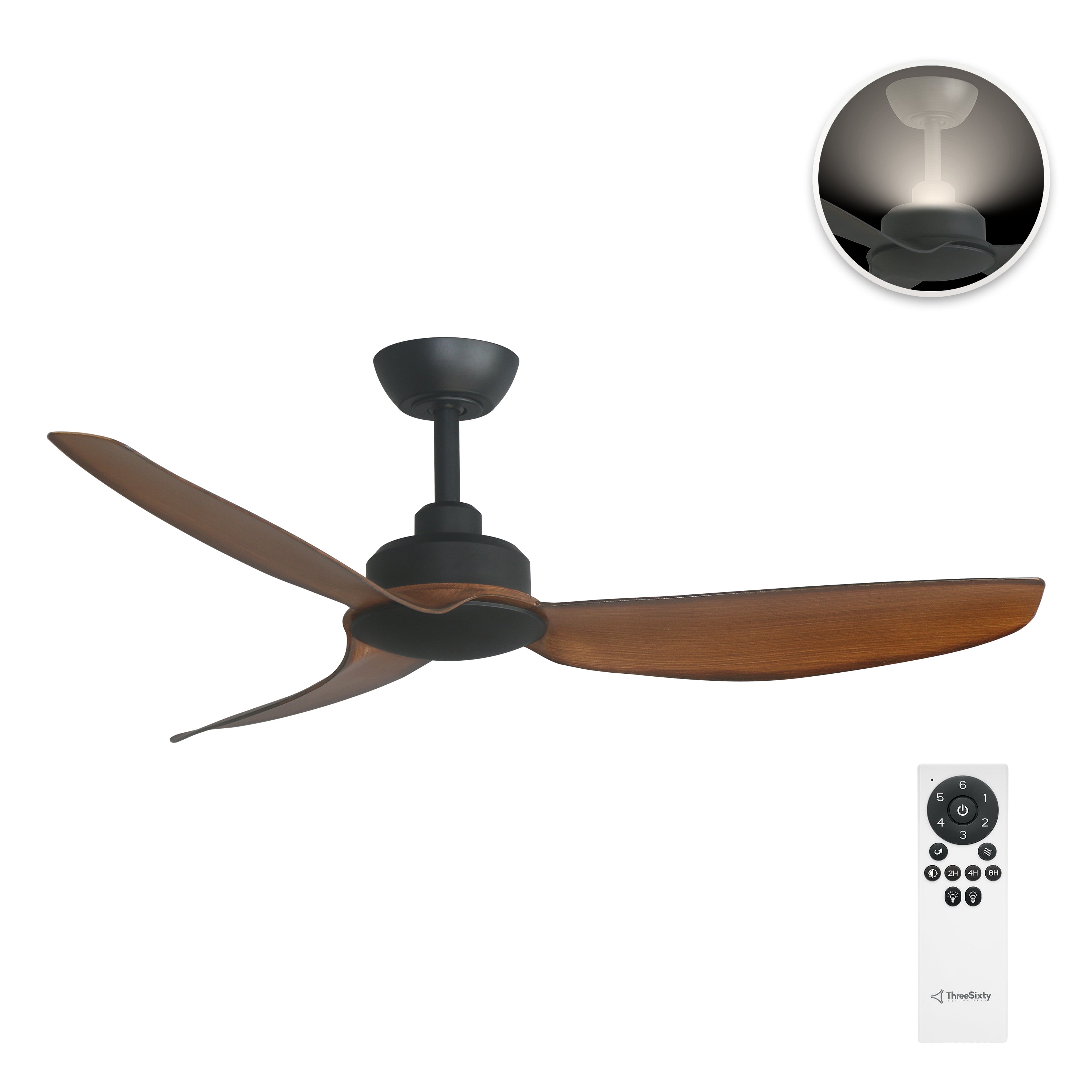 Three Sixty Trinity DC Ceiling Fan 48" (122cm)