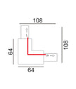 3 Wire 1 Circuit Universal Tracks, Connectors, End Cap & Live End