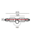 3 Wire 1 Circuit Universal Tracks, Connectors, End Cap & Live End
