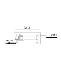 Thumbnail for 4 Wire 3 Circuit Track Ceiling Kits