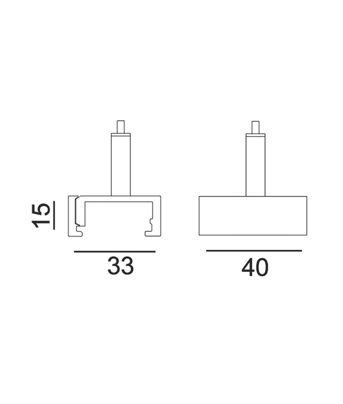 4 Wire 3 Circuit Track Suspension Kits & Suspension Clamp