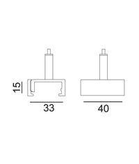 Thumbnail for 4 Wire 3 Circuit Track Suspension Kits & Suspension Clamp
