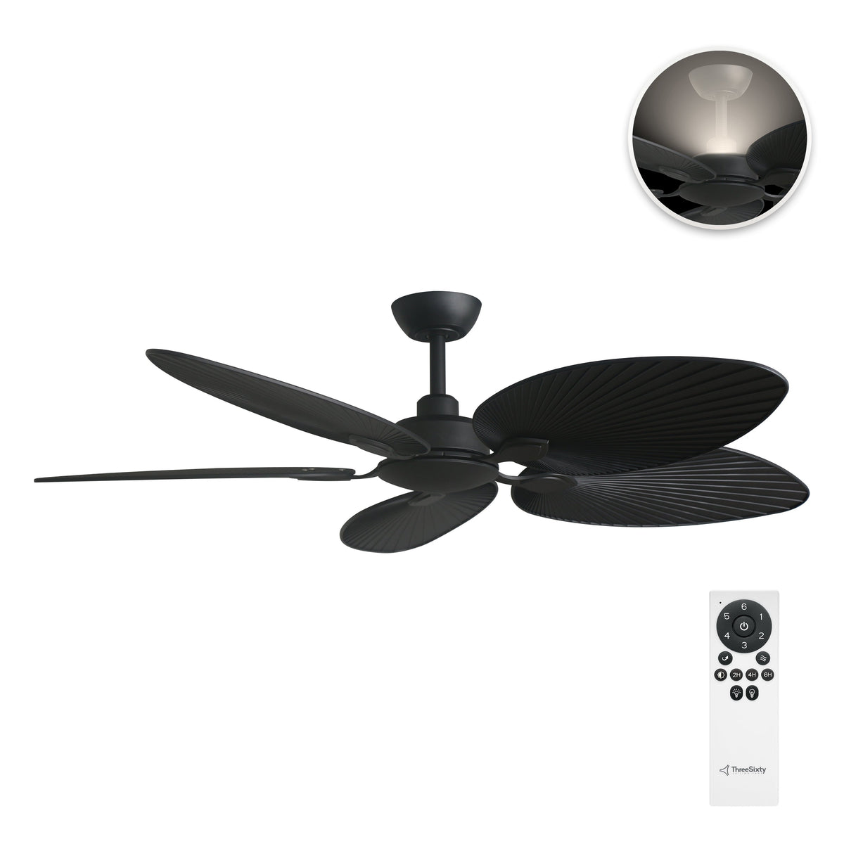 Three Sixty Tropicana DC Ceiling Fan 56