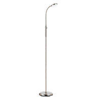 Thumbnail for Tyler 6 Watt Warm White LED Floor Lamp in Chrome