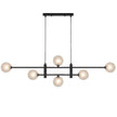Tyson 6 Light Pendant Black