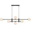 Tyson 6 Light Pendant Black
