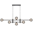 TYSON 6 LIGHT PENDANT BLACK