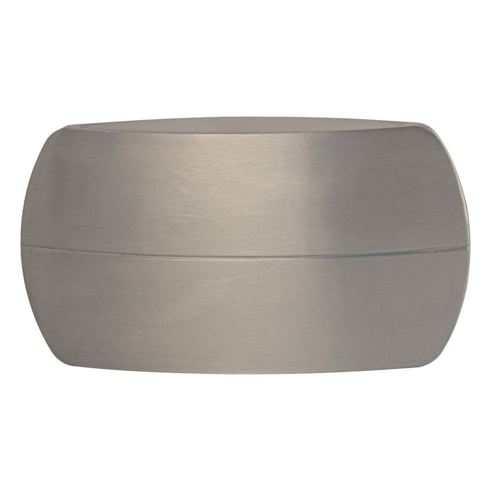 Terra LED Integrated External Light Brushed Chrome