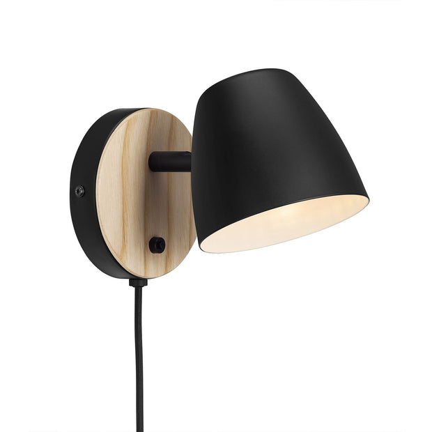 Theo Wall Light Black