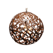Theodore E27 Orb Pendant Bronze