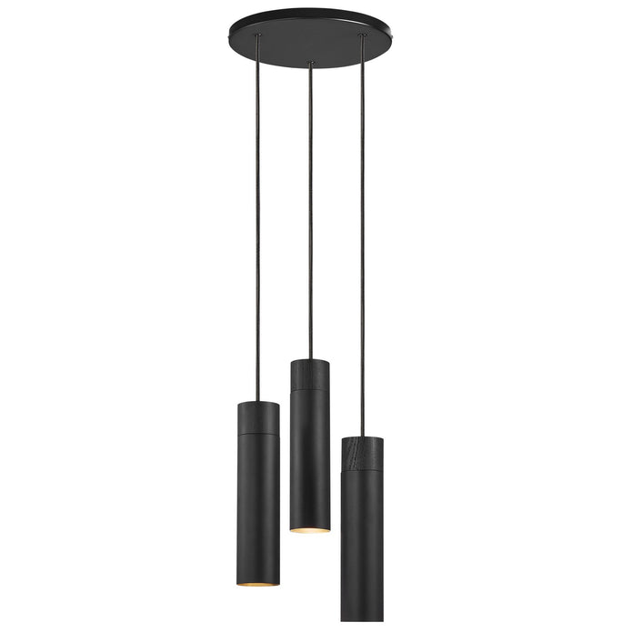 Tilo 3-pendant Scandinavian Pendant Light Black