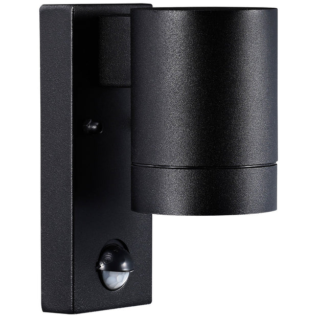 Tin Maxi w sensor Wall Light Black