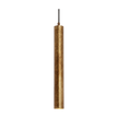 Toress 50cm 1 Light Medium GU10 Pendant Aged Gold Leaf