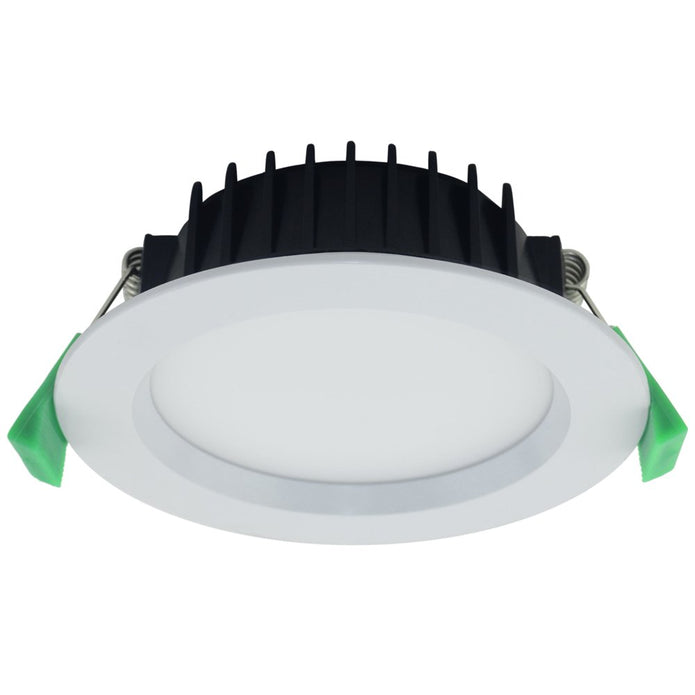 Titan II 10w Tricolour LED Downlight Kit  Matt White