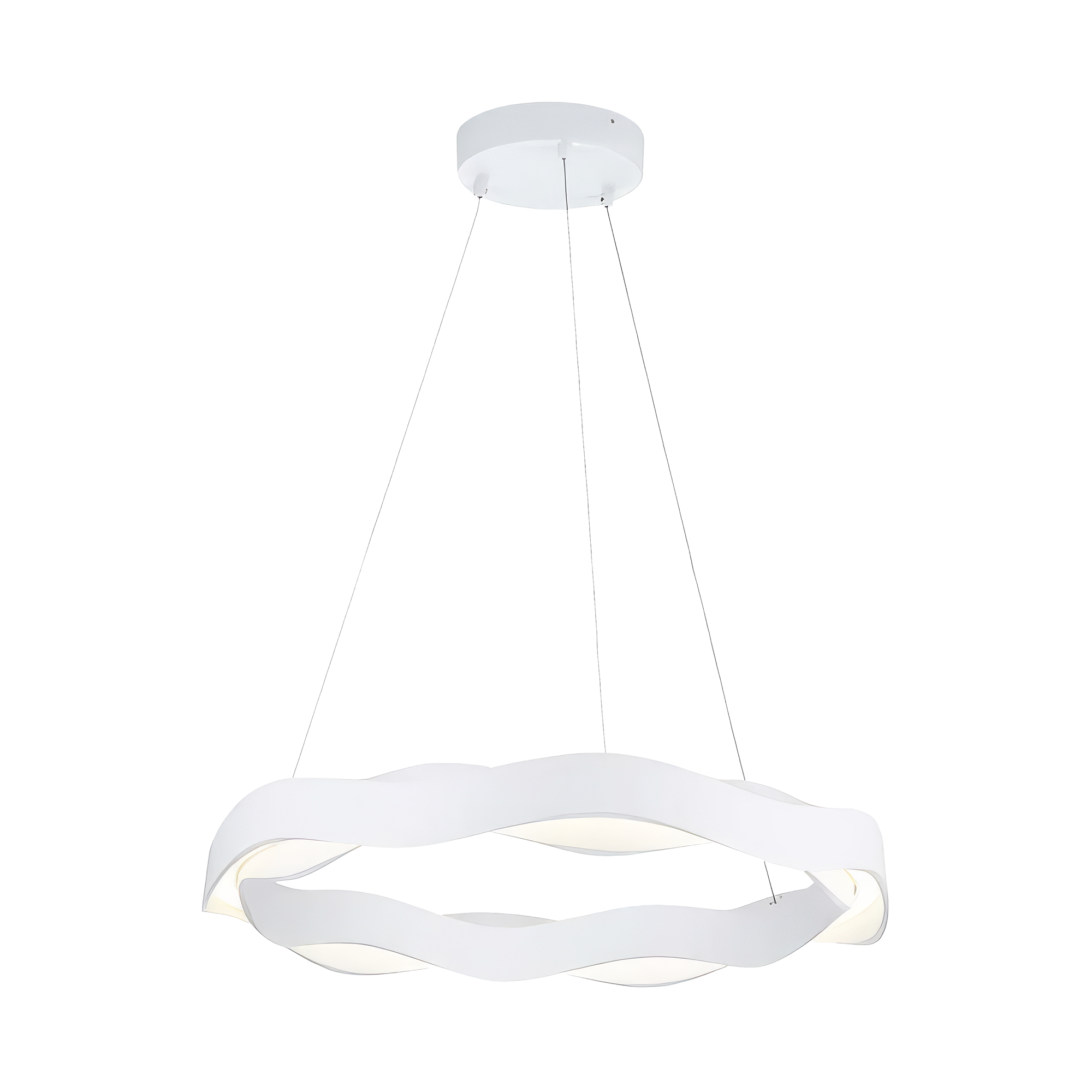 Tribeca 50cm 30W Tricolour Adjustable Cable Pendant