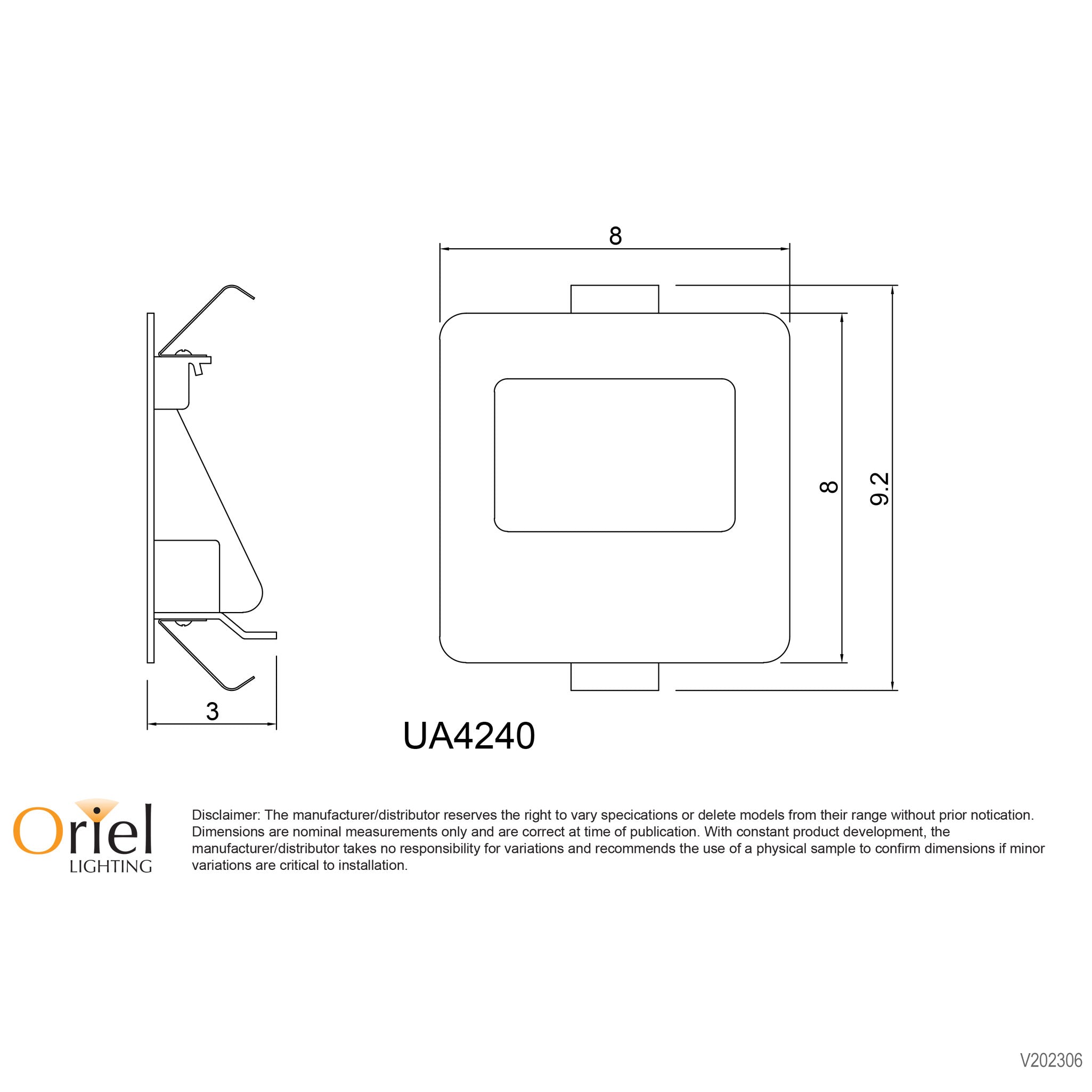 Peko.6 LED White 6W 3000K Recessed Wall Light With Driver