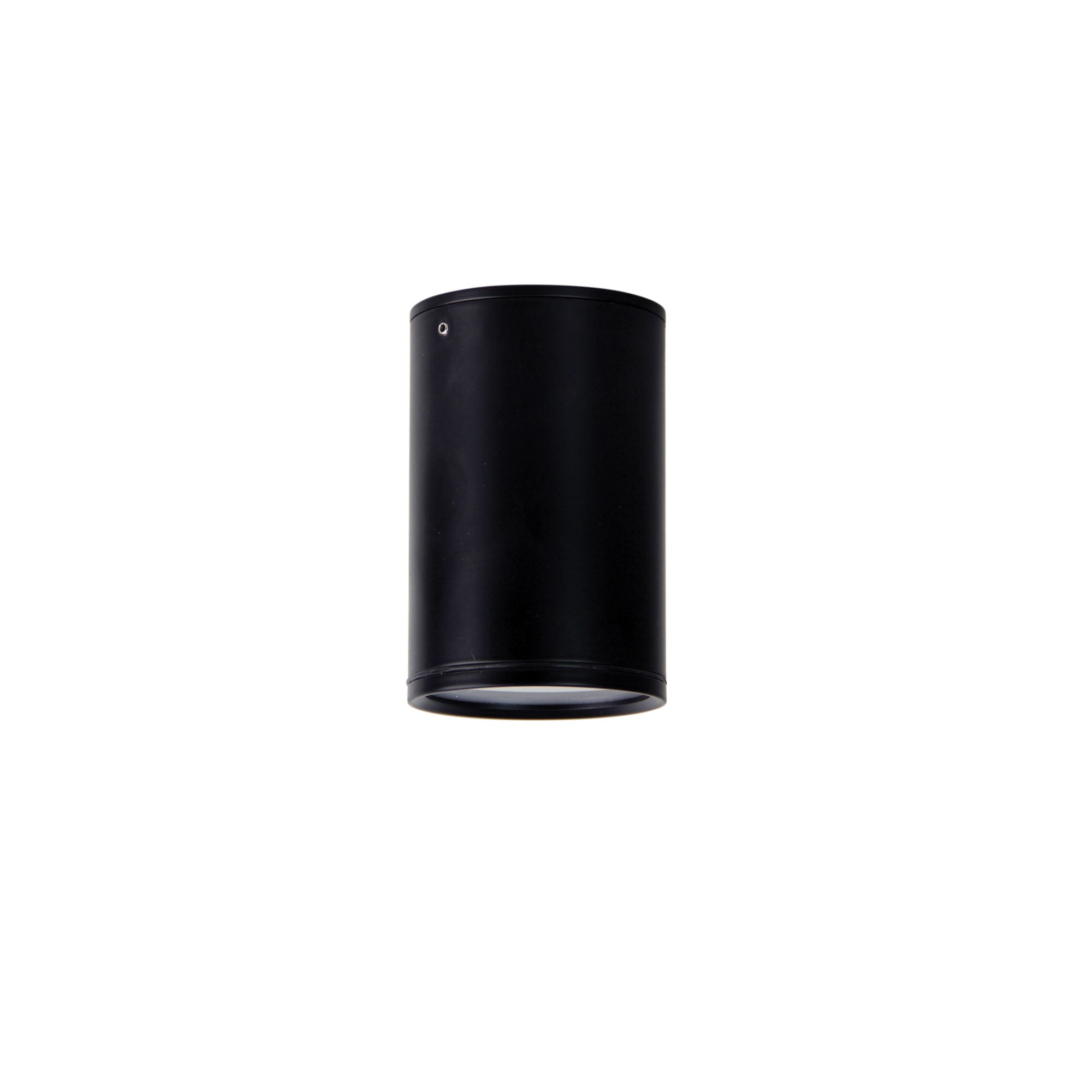 Entas 9W Tricolour LED Surface Mount Canister in Black