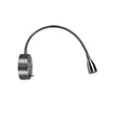 Flexi 3W LED Switched Flexible Wall Light 30cm in Brushed Crome
