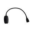 Flexi 3W LED Switched Flexible Wall Light 30cm in Black