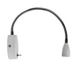 Flexi 3W LED Switched Flexible Wall Light 30cm in White
