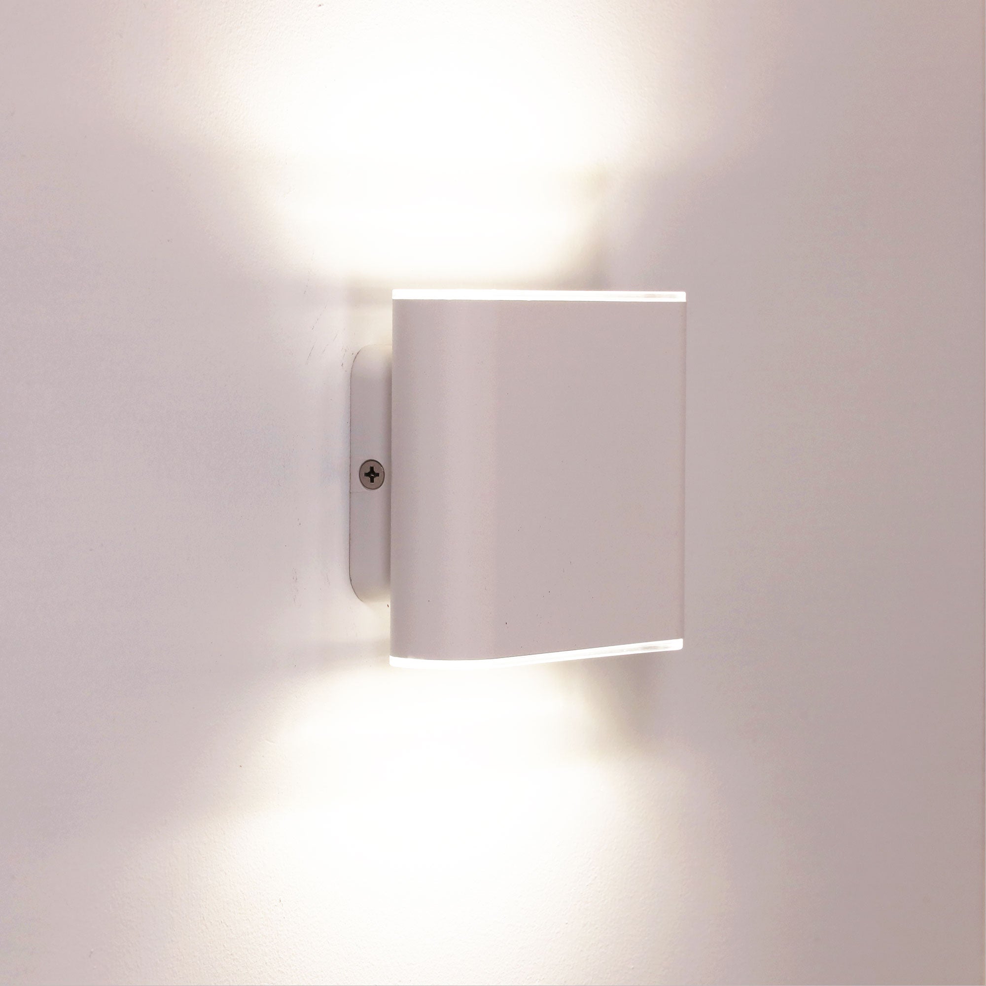 Wash White 2X3W 240V CCT IP65 Up/Down LED Wall Light