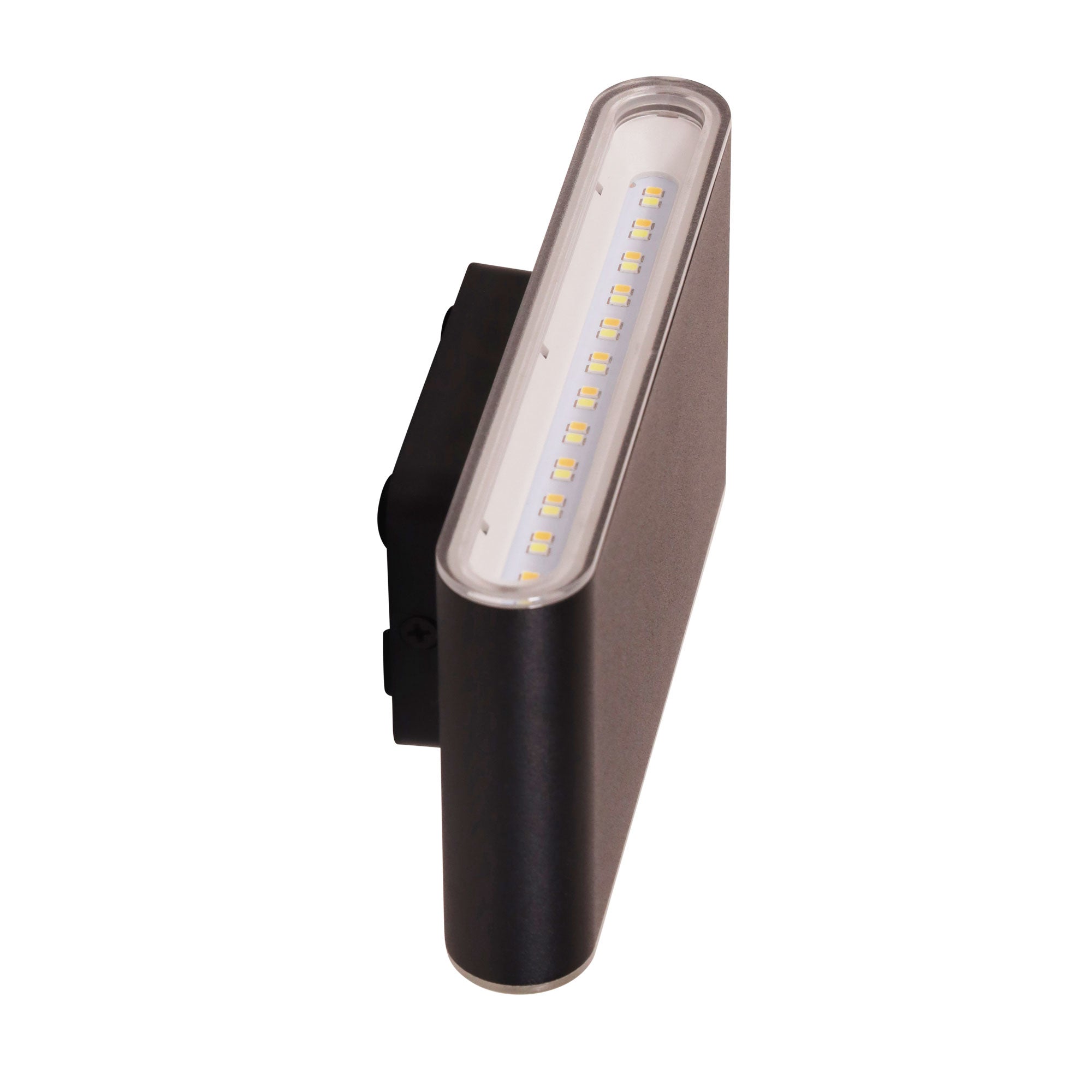 Wash Black 2X6W 240V CCT IP65 Up/Down LED Wall Light