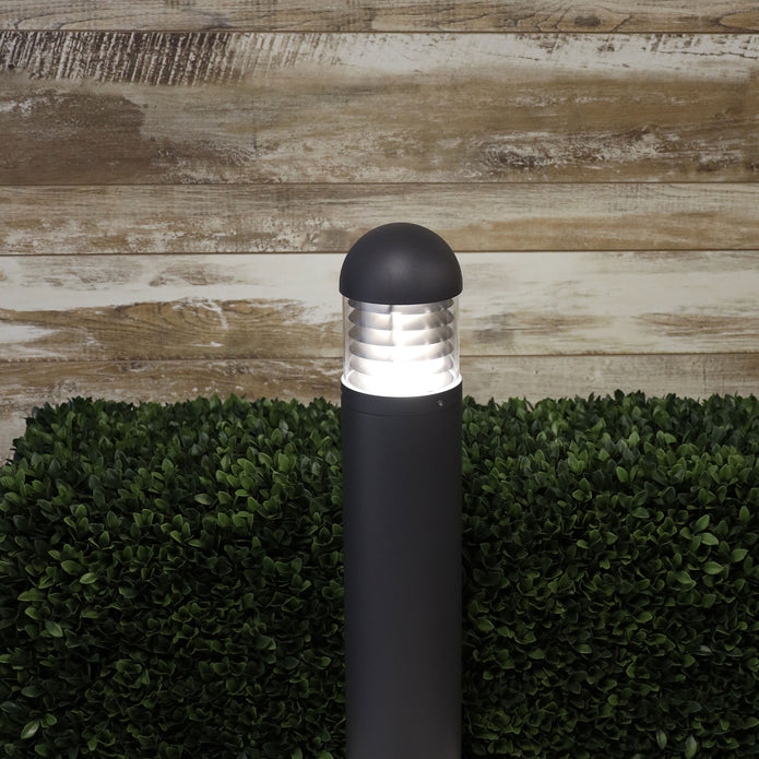 Terzo Graphite 240V E27 LED Ready 650mm IP44 Outdoor Bollard
