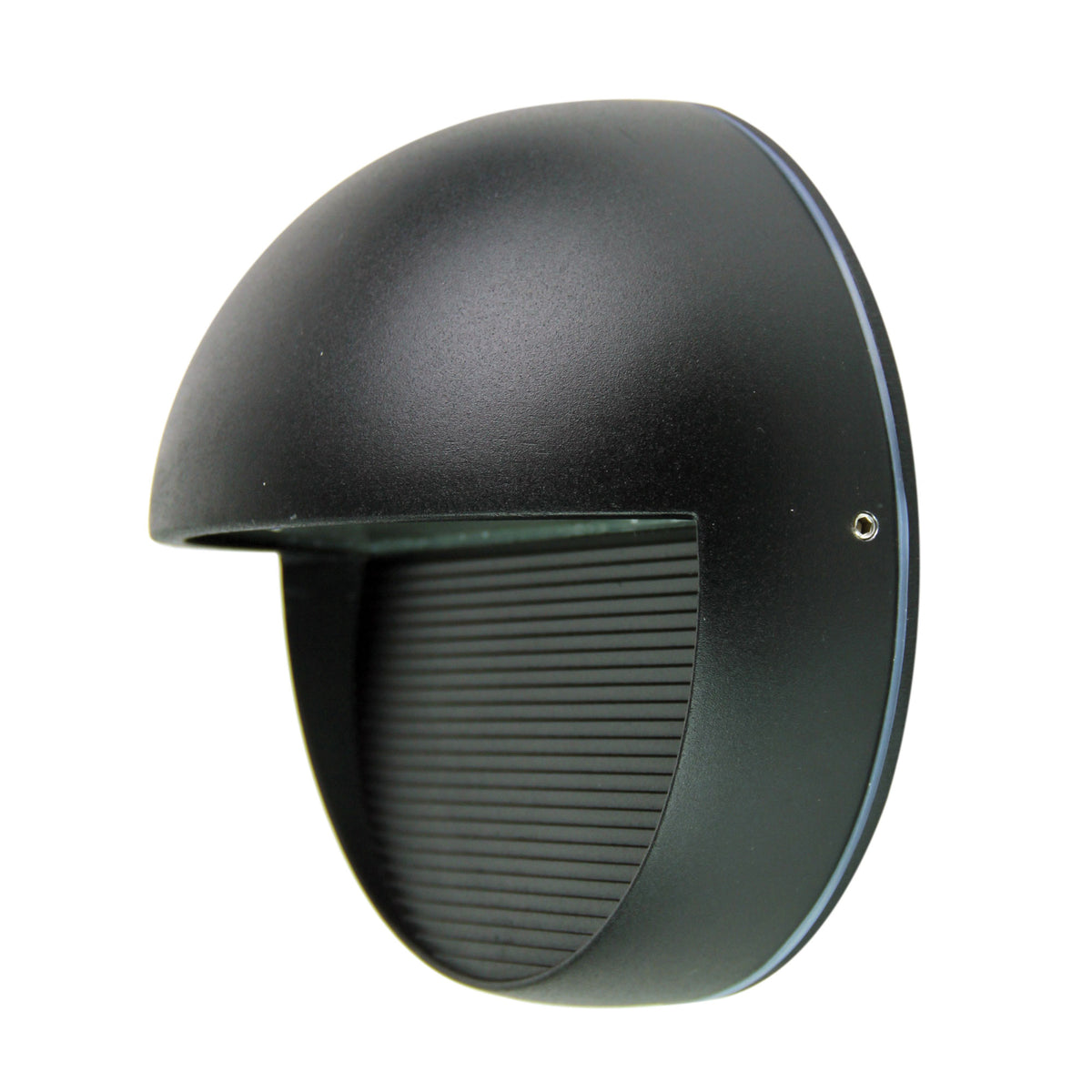 Vargo Round Black LED 6W Round Outdoor Sconce IP54