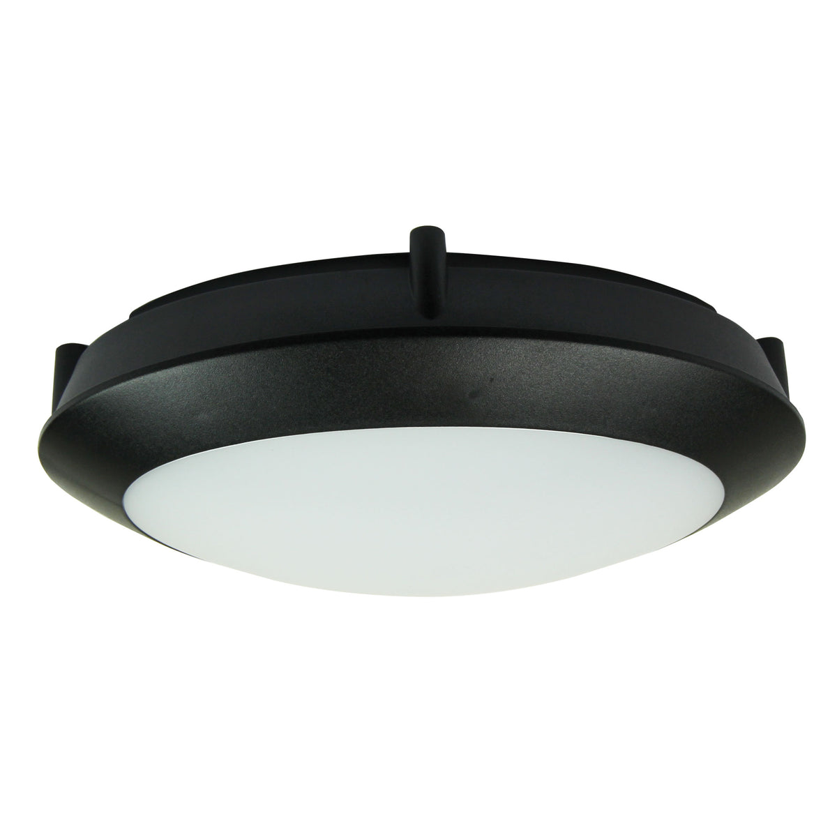 Duro 20 Black 7W IP66 Double Insulated Bulkhead