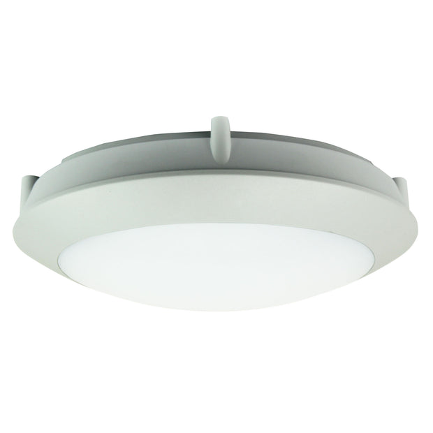 Duro 20 Grey 7W IP66 Double Insulated Bulkhead