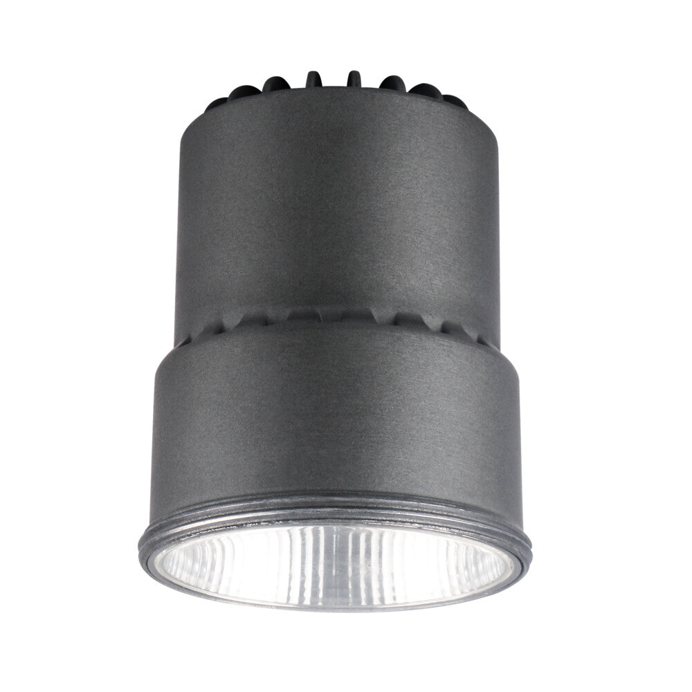 Unifit rippleSHIELD LED Centre Tilt Downlight 9W 3K Black Requires Sfi Dimmer