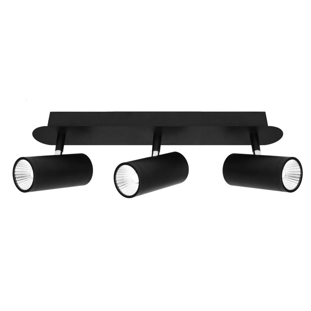 Urban 3 Light 15W LED Rail Black