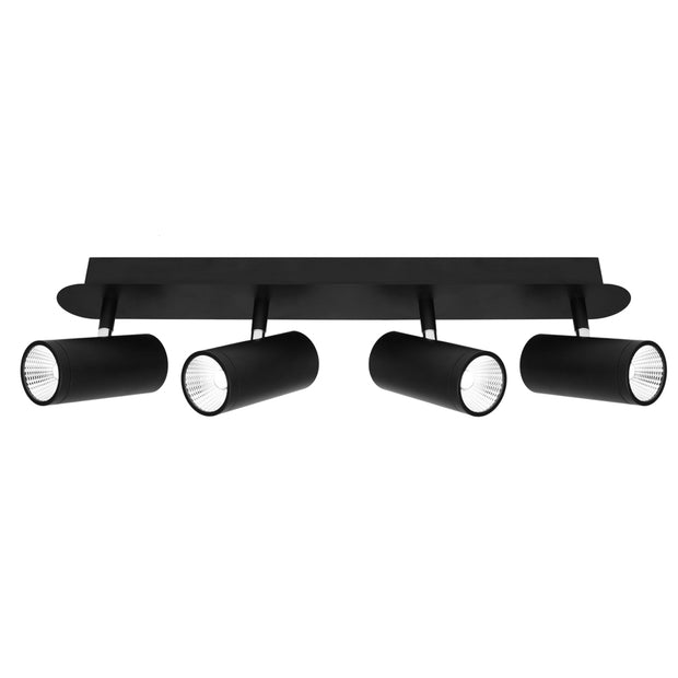 Urban 4 Light 20W LED Rail Black