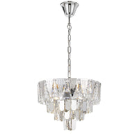 Thumbnail for Valerie 400mm 5 Light Crystal Chandelier in Chrome