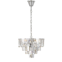 Thumbnail for Valerie 400mm 5 Light Crystal Chandelier in Chrome