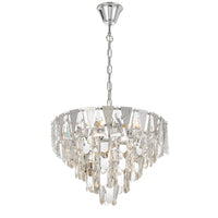 Thumbnail for Valerie 500mm 7 Light Crystal Chandelier in Chrome