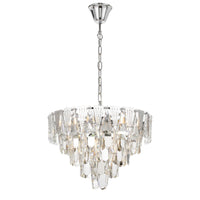 Thumbnail for Valerie 500mm 7 Light Crystal Chandelier in Chrome