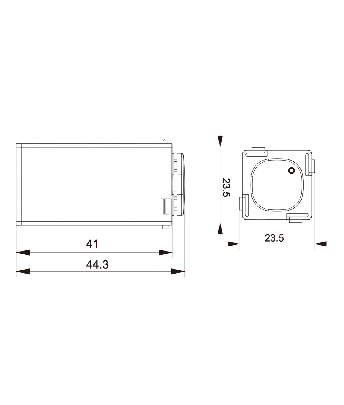 VELA: Push Button LED Trailing Dimmer