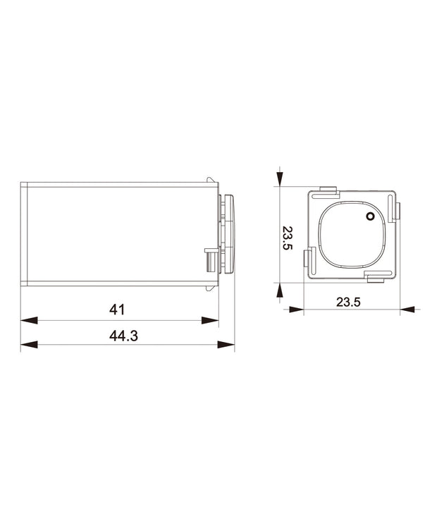 VELA: Push Button LED Trailing Dimmer