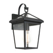 Verona 1 Light Exterior Wall Light Black
