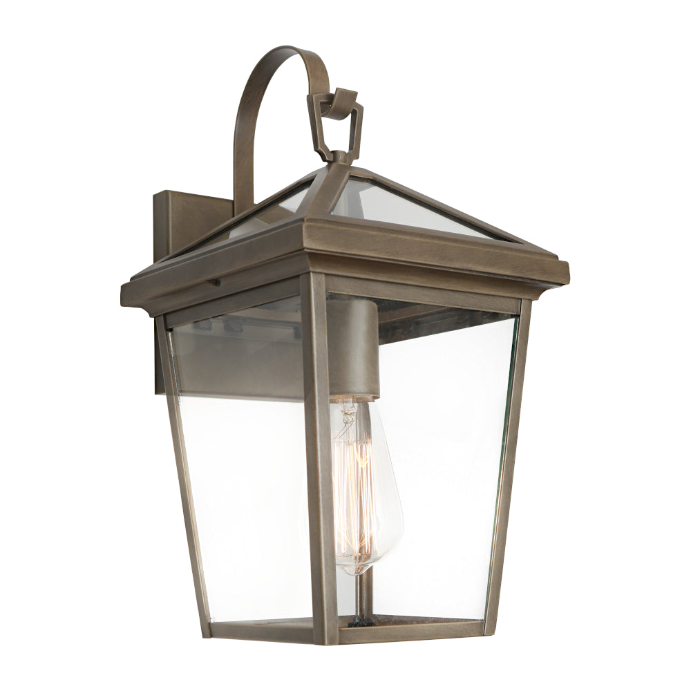 Verona 1 Light Exterior Wall Light Old Bronze