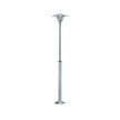 Vejers 2M Garden Light Galvanised Steel