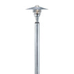 Vejers 2M Garden Light Galvanised Steel