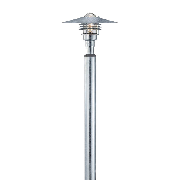 Vejers 2M Garden Light Galvanised Steel